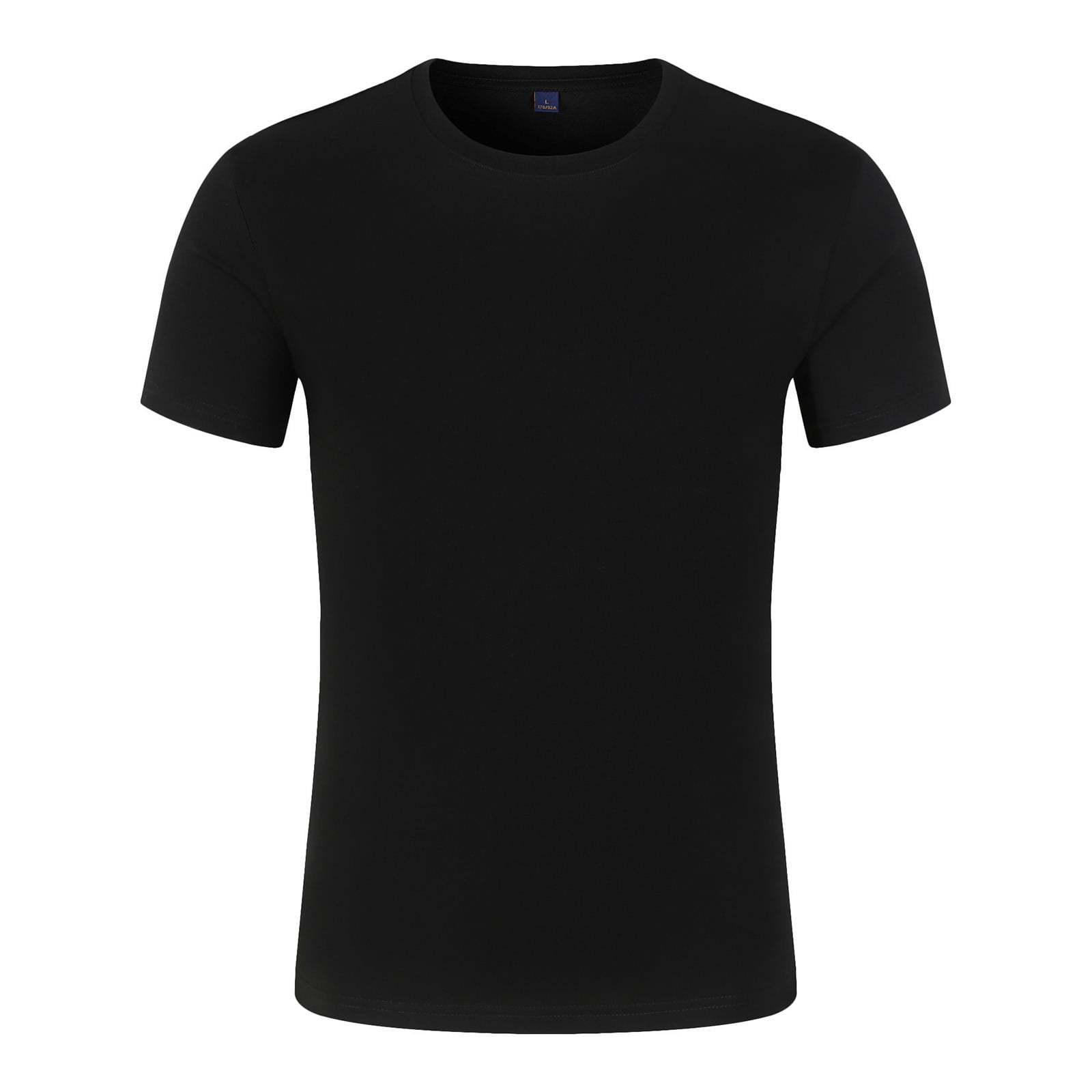 Men's T-shirt Quality Mercerized Cotton V-shaped Pattern