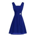 thumbnail image 1 of Hinvhai Summer Plus Size Women's Dress Clearance Women formal Wedding Bridesmaid High-waist Party Ball Prom Gown Cocktail Dress Dark Blue S(S), 1 of 6