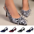 thumbnail image 1 of Hinvhai Women's Pumps Kitten Heels Pointed Toe Leather Slip on Comfortable Casual formal Dress Shoes Wine 9(42), 1 of 9