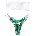 thumbnail image 1 of Hinvhai Womens swimsuits clearance,Women Floral Print Bikini Set Push-Up Swimsuit Beachwear Padded Swimwear White M(M), 1 of 7