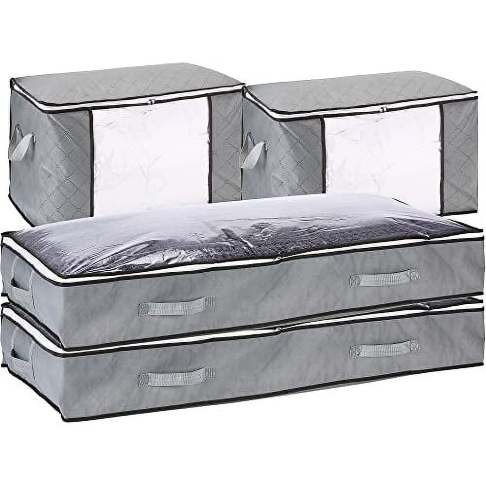 Under Bed Storage Quilt Blanket Clothing Clothes Foldable Storage