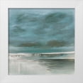 thumbnail image 1 of Hinz 15x15 White Modern Wood Framed Museum Art Print Titled - Deserted Shore, 1 of 4