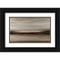 thumbnail image 1 of Hinz 18x13 Black Ornate Wood Framed with Double Matting Museum Art Print Titled - Expanse Series, 1 of 4