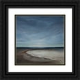 thumbnail image 1 of Hinz 20x20 Black Ornate Wood Framed with Double Matting Museum Art Print Titled - New Perspectives I, 1 of 4