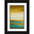 thumbnail image 1 of Hinz 21x32 Black Ornate Wood Framed with Double Matting Museum Art Print Titled - Brilliance I, 1 of 4