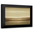 thumbnail image 1 of Hinz 24x19 Black Modern Framed Museum Art Print Titled - Quietness A, 1 of 5