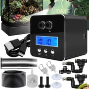 Hinzonek Automatic Reptile Humidifier Misting System, Reptile Smart Mister Spray, with Timer, 360 Adjustable Nozzles, for Chameleon, Snakes, Frogs, Plants, Amphibian