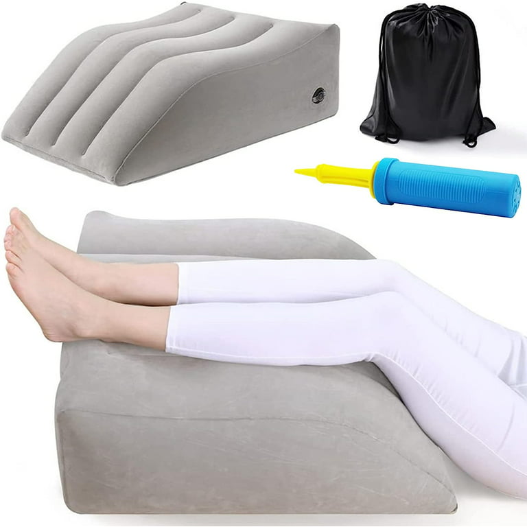 Inflatable Leg Elevation Pillow Portable Wedge Pillow - Temu
