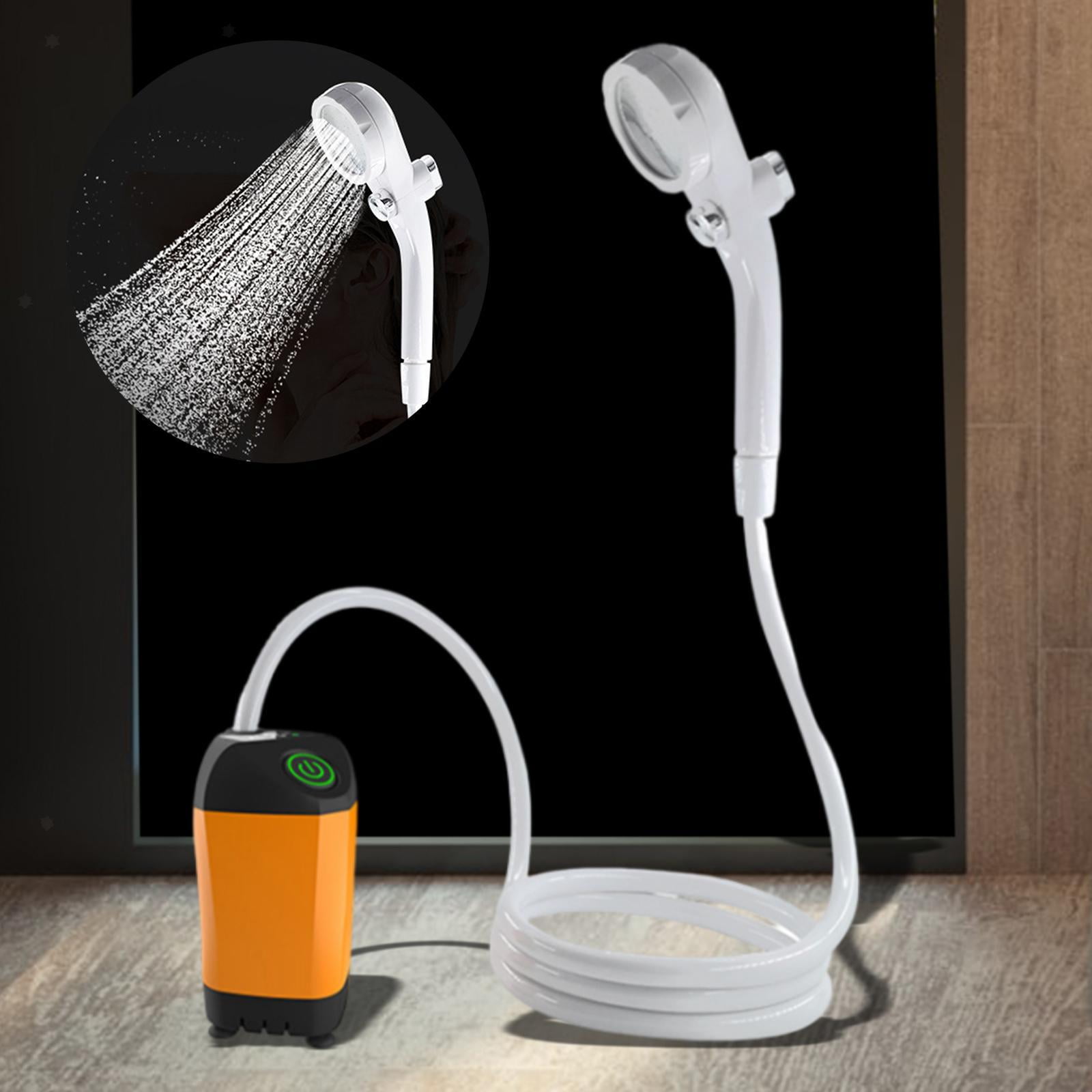 Hinzonek Portable Shower Camping Shower Outdoor Camp Shower Pump