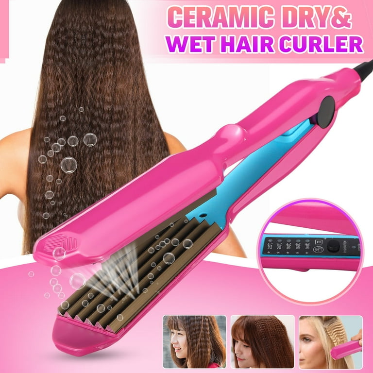 Crimping wand top