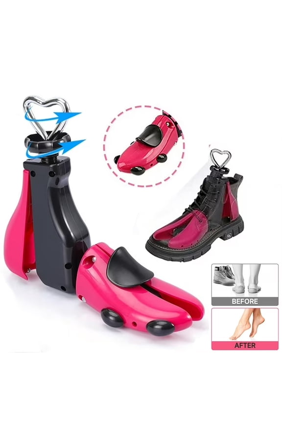 Shoe Stretcher Boot Stretcher Women Men, 4-Way Adjustable Boot Stretchers for Cowboy Boots, Stretching Shoe Boot Width