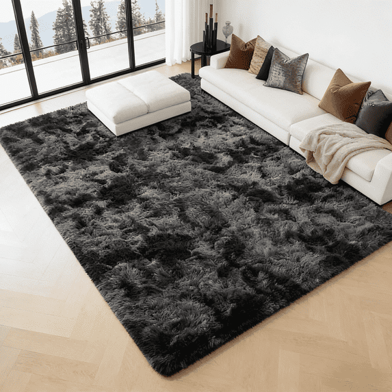 HioHa 8'x10' Area Rugs for Living Room Large Soft Carpets for Bedroom Office, Machine Modern Dining Room Non-Slip Traditional Plush Rugs