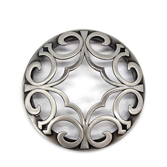 Hion Candle Toppers Scented Candles Cover, Leaf Pine Candle Topper Shade Sleeves for Candle Jars,Candles Gifts for Women Candle Accessories Jar Candle Lid-Help Jar Candles Melt Evenly(Golden/Silver)