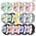 thumbnail image 1 of Hionly 15 Pack Sport Bands Compatible with Apple Watch Bands for Women Men 40mm 41mm 42mm 38mm, 44mm 45mm 46mm 49mm, Soft Silicone Watch Straps for iWatch Series 10/9/8/7/6/5/4/3/2/1 Ultra SE, 1 of 6