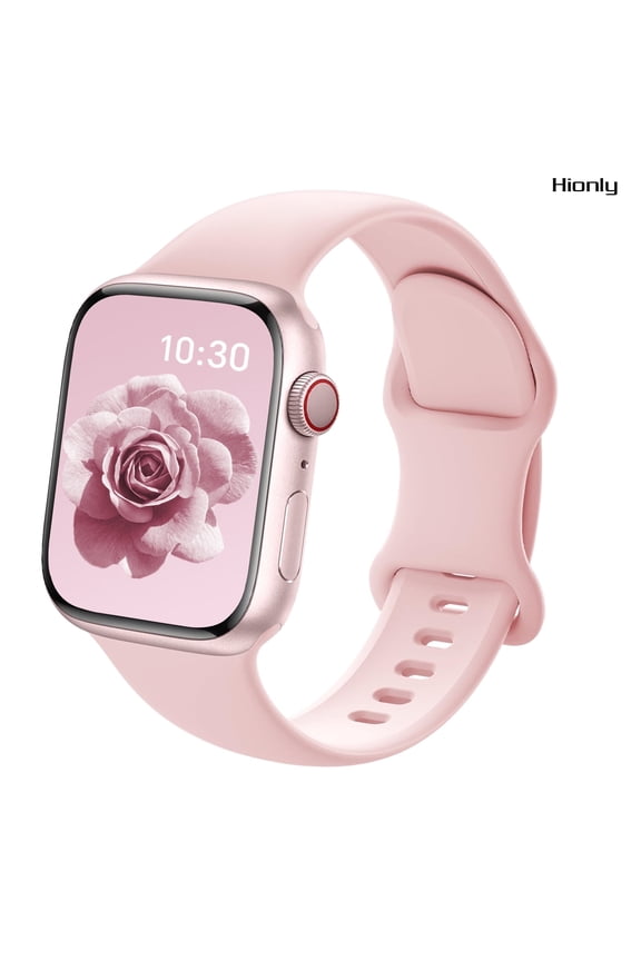Sport Bands Compatible with Apple Watch Bands for Women Men 40mm 41mm 42mm 38mm, 44mm 45mm 46mm 49mm, Soft Silicone Watch Straps for iWatch Series 10/9/8/7/6/5/4/3/2/1 Ultra SE
