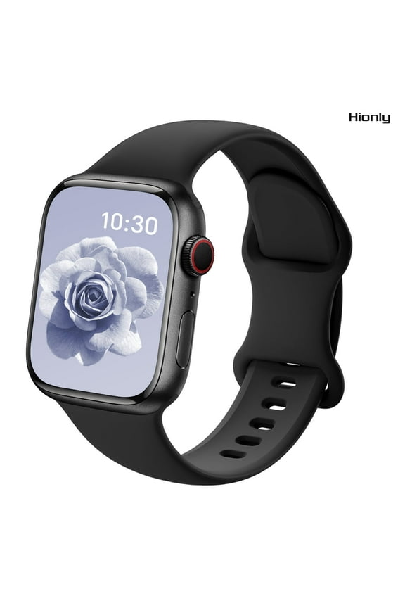 Sport Bands Compatible with Apple Watch Bands for Women Men 40mm 41mm 42mm 38mm, 44mm 45mm 46mm 49mm, Soft Silicone Watch Straps for iWatch Series 10/9/8/7/6/5/4/3/2/1 Ultra SE