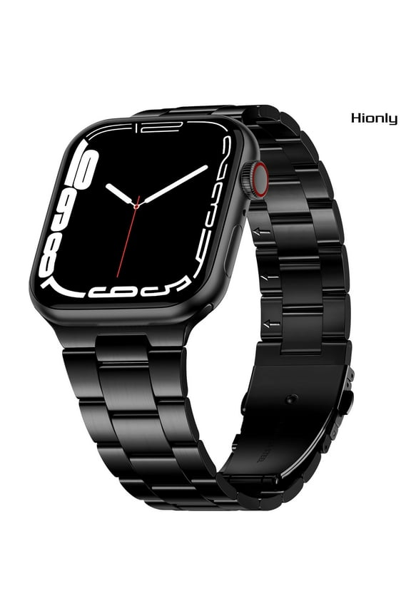 Stainless Steel Band Metal Compatible with Apple Watch Bands and Case 41mm 40mm 38mm 45mm 44mm 42mm Women Men, Adjustable Link Metal Wristbands Replacement iWatch Series 9 8 7 SE 6 5 4 3 2 1