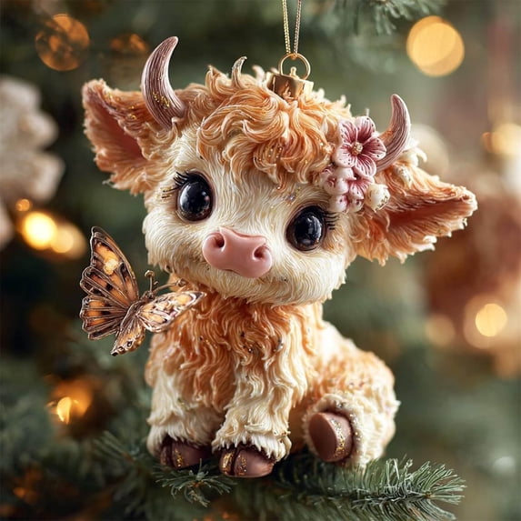 Hioyaky Christmas Tree Animal Ornaments Animal Take Vacation Decoration Pendant For Christmas Tree And Party Decoration