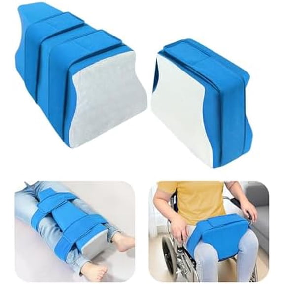 Hip Abduction Pillow, Hip Abductor Replacement Pillow After Hips Surgery Recovery, Abduction Wedge Knee Separator, Hips Bursitis Pillows for Sleeping, Leg Support Foam Wedge for Elderly, Disabled