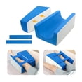 thumbnail image 1 of Hip Abduction Pillow for Hip Replacement Surgery, 2-in-1 Post Op Recovery Aid with Leg Separator Wedge & Straps for Knee Surgery Support, Abductor Foam Wedge Pillow, 1 of 6