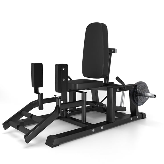 Hip Abductor Machine, Adductor/Abductor Plate-Loaded Leg Training Machine Thigh Machine with 6 Levels Gear Switch Home Hip Trainer