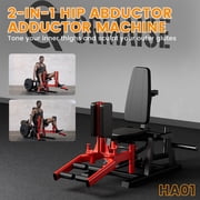 Hip Abductor Machine, Plate-Loaded Inner And Outer Machine, Hip Trainer, Hip Thrusters for Home Gym