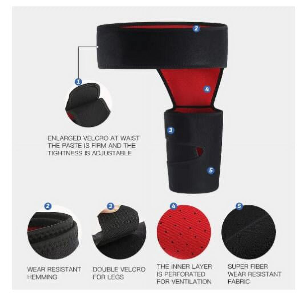 Hip Brace Groin Brace Wrap Thigh Hamstring Compression Wrap Hip Support