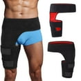 thumbnail image 1 of Hip Brace Thigh Compression Sleeve | Hip Sciatica Pain Relief Device Brace | Hamstring & Groin Compression Sleeve Wrap for Sciatic Nerve Relief | Hip Support Brace for Women & Men | Christmas Gifts, 1 of 10