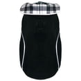 thumbnail image 1 of Hip Doggie HD-5PFWBK-L Large Reversible Polar Fleece Wrap Coat - Black, 1 of 1