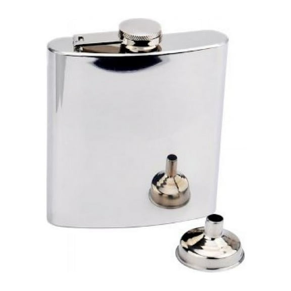 6oz Mirror Polish Flask