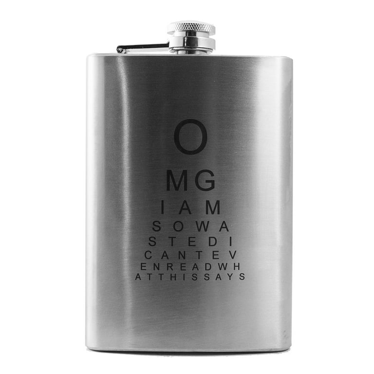8oz If Daryl Dies We Riot Stainless Steel Flask