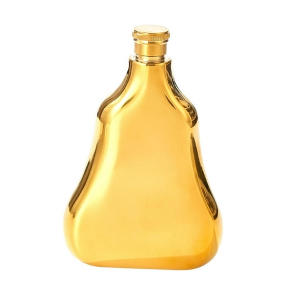 Hip Flask Wine Bottle Container Leakproof 304 Stainless Steel for Men Women Outdoor Barbecue Wedding