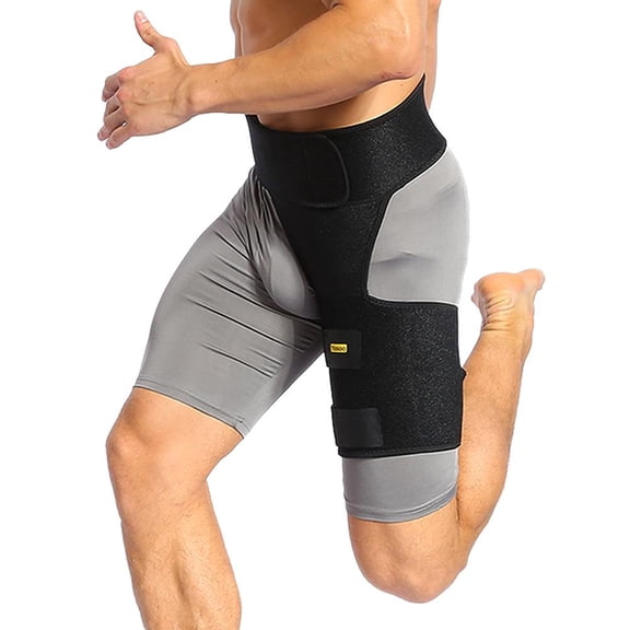 Hip Flexor Brace Groin Brace, Groin Support, Thigh Support, For Women For Men Pull Injury Sciatica Nerve Pain