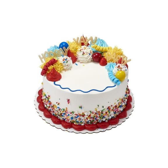 Hip Hip Hooray Round Cake