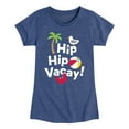 thumbnail image 1 of Hip Hip Vacay  - Toddler & Youth Girls Short Sleeve Graphic T-Shirt, 1 of 6