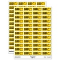 thumbnail image 1 of Hip-Hippo Hooray Teacher Student School Sticker Set - Yellow - Gloss Finish - 1.25" Mini, 1 of 7