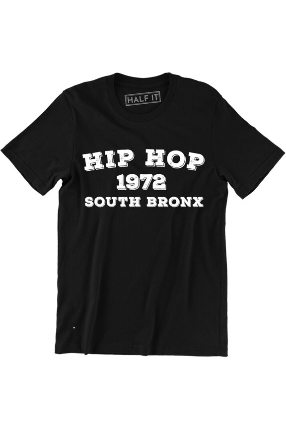 Hip Hop 1972 South Bronx Shirt - Gothic New York Nyc 718 917 Hip Hop Tee Street All Size S-5Xl