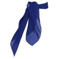 thumbnail image 1 of Hip Hop 50's Shop 1950s Chiffon Scarf Square Vintage Retro Sheer Neck Hair Tie Women (23" Royal Blue), 1 of 5