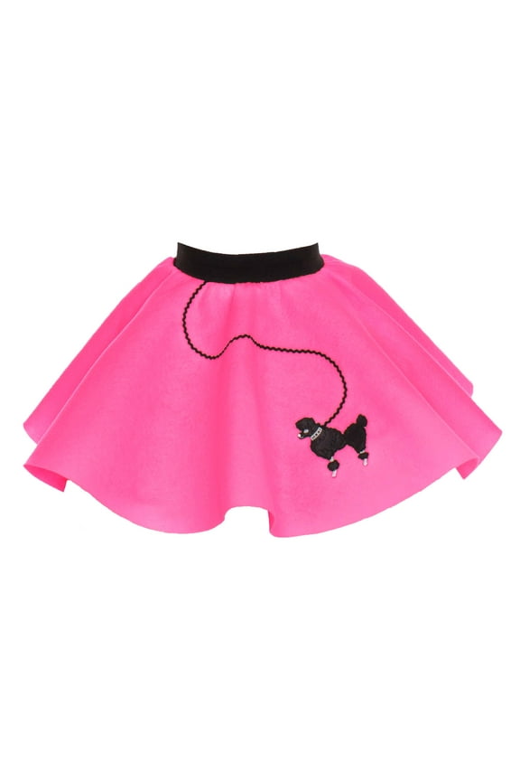 Baby and Toddler Poodle Skirt (Toddler Hot Pink)