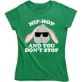 thumbnail image 1 of Hip Hop And You Don't Stop - Funny Song Rabbit Bunny Joke Basic Women's T-Shirt, 1 of 4