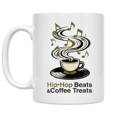 Hip-Hop Beats & Coffee Treats - Music Lover - 11 oz Ceramic Coffee Mug