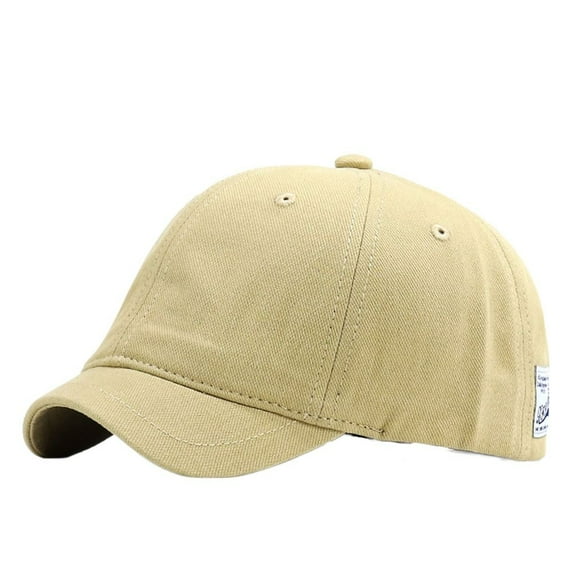Hip Hop Casual Sun Protection Short Brim Adjustable Quick Dry Snapback Caps Golf Dad Hat Sunscreen Hats Baseball Caps KHAKI