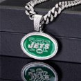 thumbnail image 1 of Hip Hop Cuban Chains letters JTTES Pendant Necklace With 15mm Miami Cuban Chain Iced Out Bling HipHop Necklaces Fashion Jewelry, 1 of 6