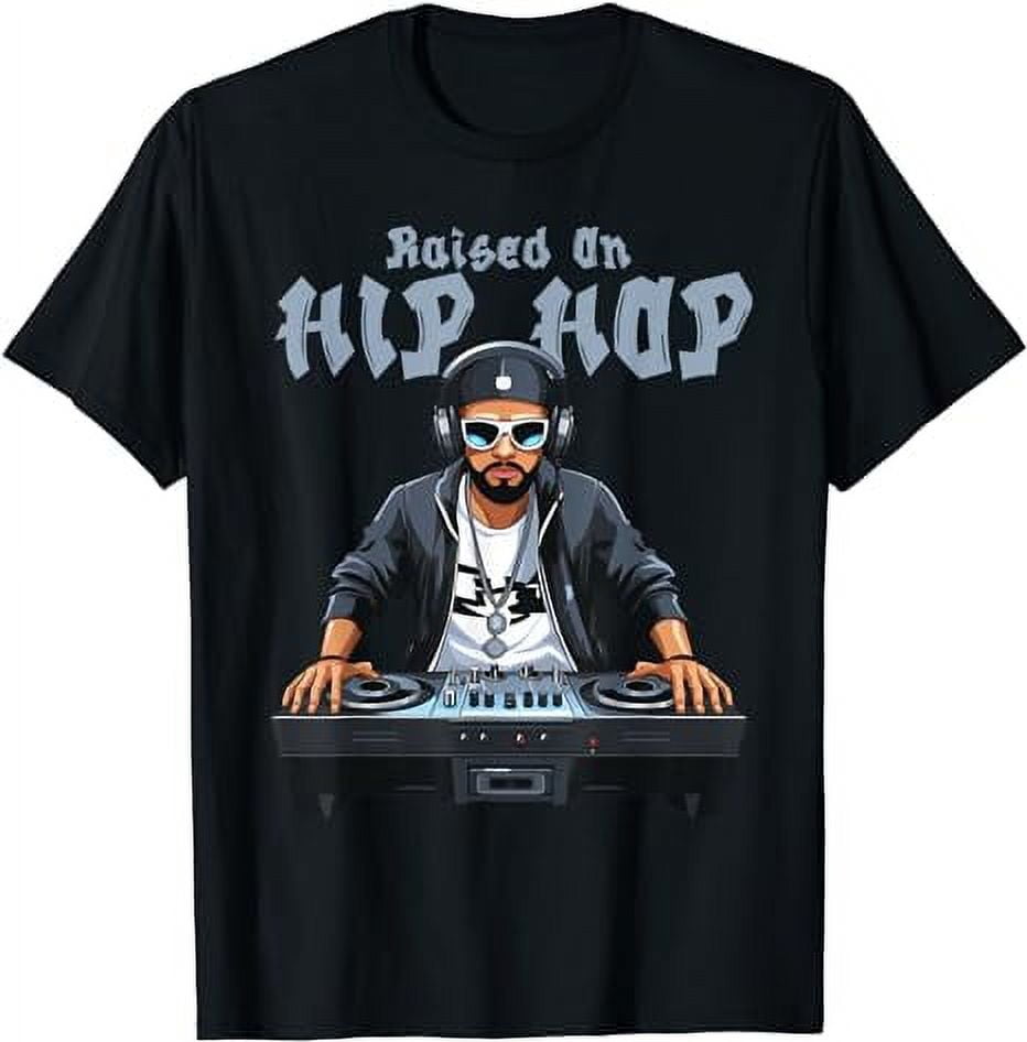 Hip Hop DJ 50th Anniversary Raised On Hip Hop T-Shirt - Walmart.com