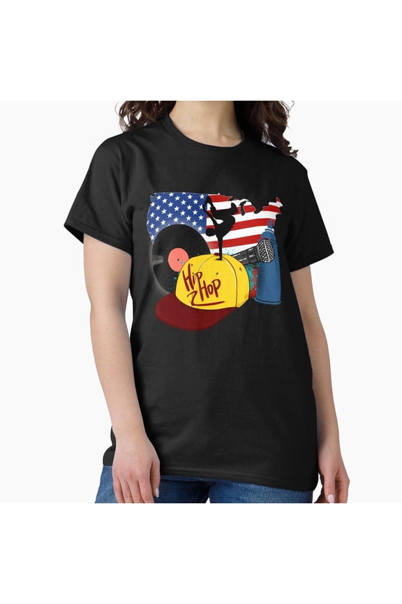 Hip Hop Faction Shield Crest Center Graphic Uniform Print Variant B T-Shirt