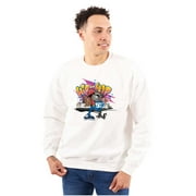 Hip Hop Graffiti Boom Bap Boombox Sweatshirt for Men or Women Brisco Brands M