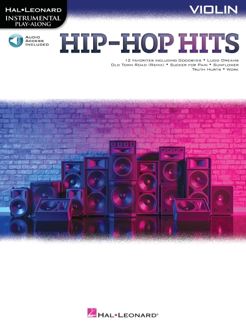 Hip-Hop Hits for Violin Play-Along with Online Audio (Paperback) - image 1 of 1