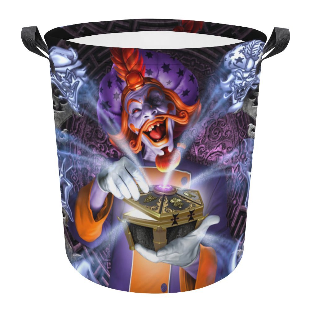 Hip Hop ICP Insane Clown Posse Laundry Hamper Circular Foldable Large