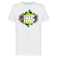 thumbnail image 1 of Hip Hop Inscription And Speakers T-Shirt Men -Image by Shutterstock, Male 3X-Large, 1 of 2