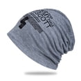 thumbnail image 1 of Hip-Hop Letter Pullover Hat, Slouchy Beanie, Thin Breathable Spring and Autumn Hat, 1 of 9